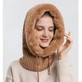 thumbnail image 2 of CoCopeaunts Fashion Winter Hat Beanie Hats for Women Beanie Knit Skull Cap Plush Beanies Hat Winter Beanies Hat Cold Proof Ski Cap, 2 of 8
