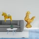 thumbnail image 2 of Estatua de caballo sueco tradicional, figura de escritorio, figura creativa de caballo dalecarliano, escultura de pollo de resina, adecuada para regal, 2 of 8