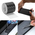 thumbnail image 5 of Adhesivos de cinta de fibra de carbono para el coche, protectores de borde de puerta de coche 3D Nano Black, adhesivos decorativos impermeables para los laterales, 5 of 5