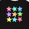 thumbnail image 4 of Inktastic Starfish in Rainbow Colors Boys or Girls Long Sleeve Toddler T-Shirt, 4 of 5
