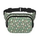 thumbnail image 1 of Balery Mushrooms Gnome Mochila Cinturón para Mujeres y Hombres, Bolsa de Cintura Impermeable de Doble Capa con Correa, 1 of 9