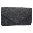 thumbnail image 2 of Bolso de hombro individual sweethay encaje para mujer color negro rectangular, 2 of 6