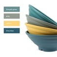 thumbnail image 3 of Loobuu Pasta Bowls 44 OZ, Salad Bowls Set for Serving Soup, Pasta, Noodle, Dinner, Large Kitchen Bowl Plates, Microwave Safe - 8.5 Inch, Set of 4, Multicolor, 3 of 9