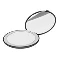 thumbnail image 1 of Espejo LED De 3,5 Pulgadas, Espejo De Maquillaje Con Luces, Espejo De Maquillaje De Doble Cara Con Aumento De 1X 10X Para Viajes A Casa Con Batería Integrada, 1 of 7
