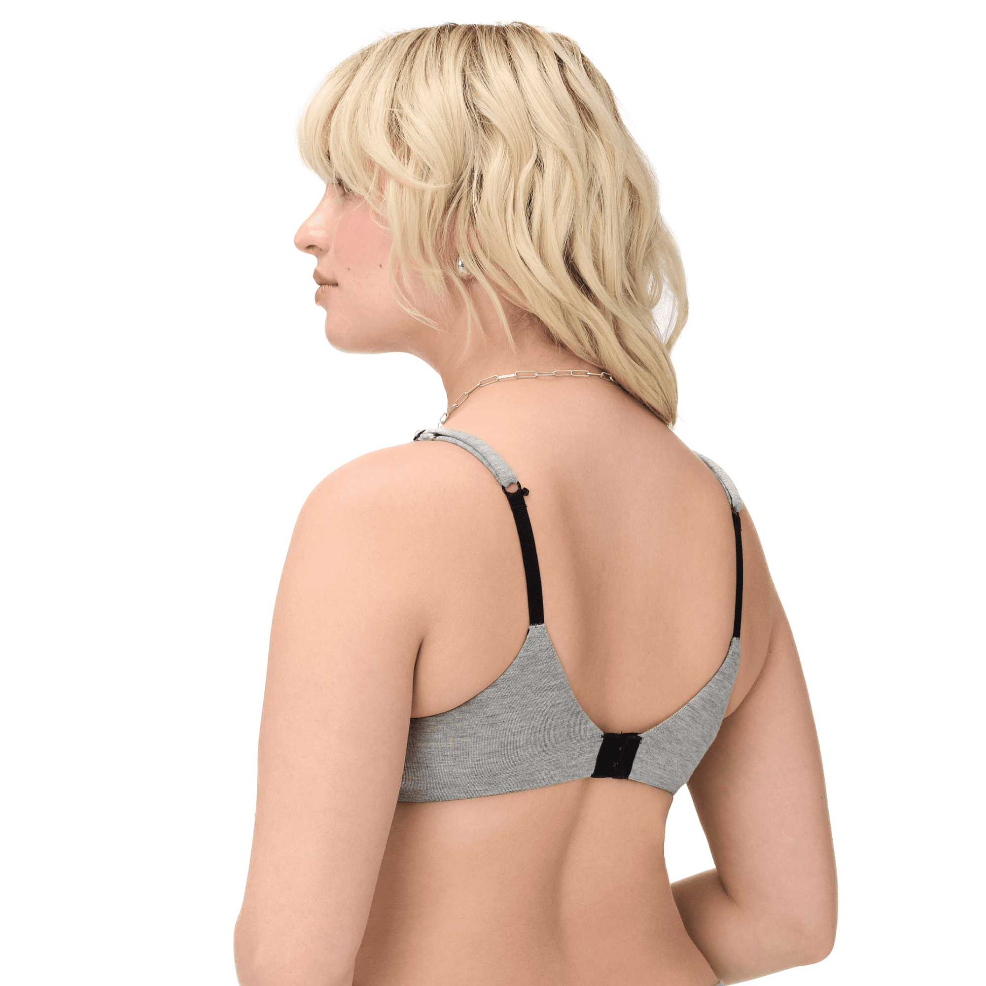 BLAKE & CO.Women's Cotton Rayon Push Up Bra with Adjustable Straps,2-Pack, Sizes 34B-40DD