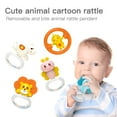 thumbnail image 6 of Baby Musical Crib Mobile with Night Lights, Nursery Musical Mobile Toy for Bassinets Toys, Hanging Rotating Animals Rattles, Stars Projection, Cartoon Rattles for Newborn Babies Boy Girl 0-24 Months, 6 of 7
