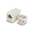 thumbnail image 1 of Jack Panduit Mini-Com TX6 Plus Gigacanal Cat6, color blanquecino, 1 of 1