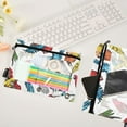 thumbnail image 4 of Various Birds 2 Pack Pencil Pouch for 3 Ring Binder Smooth Zipper Folders with Pockets Clear Window Pencil Case, 4 of 6