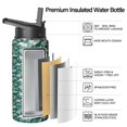 thumbnail image 2 of Camouflage Insulated Stainless Steel Water Bottle with Straw & Cleaning Brush – 18/32/40 Oz | Leakproof, BPA-Free, 304 Stainless Steel, Wide Mouth, Travel Mug for Car, Gym, Office, 2 of 5