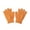 A34 Orange, variant on Yuncity Kids Cute Gloves Solid Color Full Five Finger Fall Winter Cold Weather Thermal Gloves School Outdoor Running Sports Cold Weather,Beige