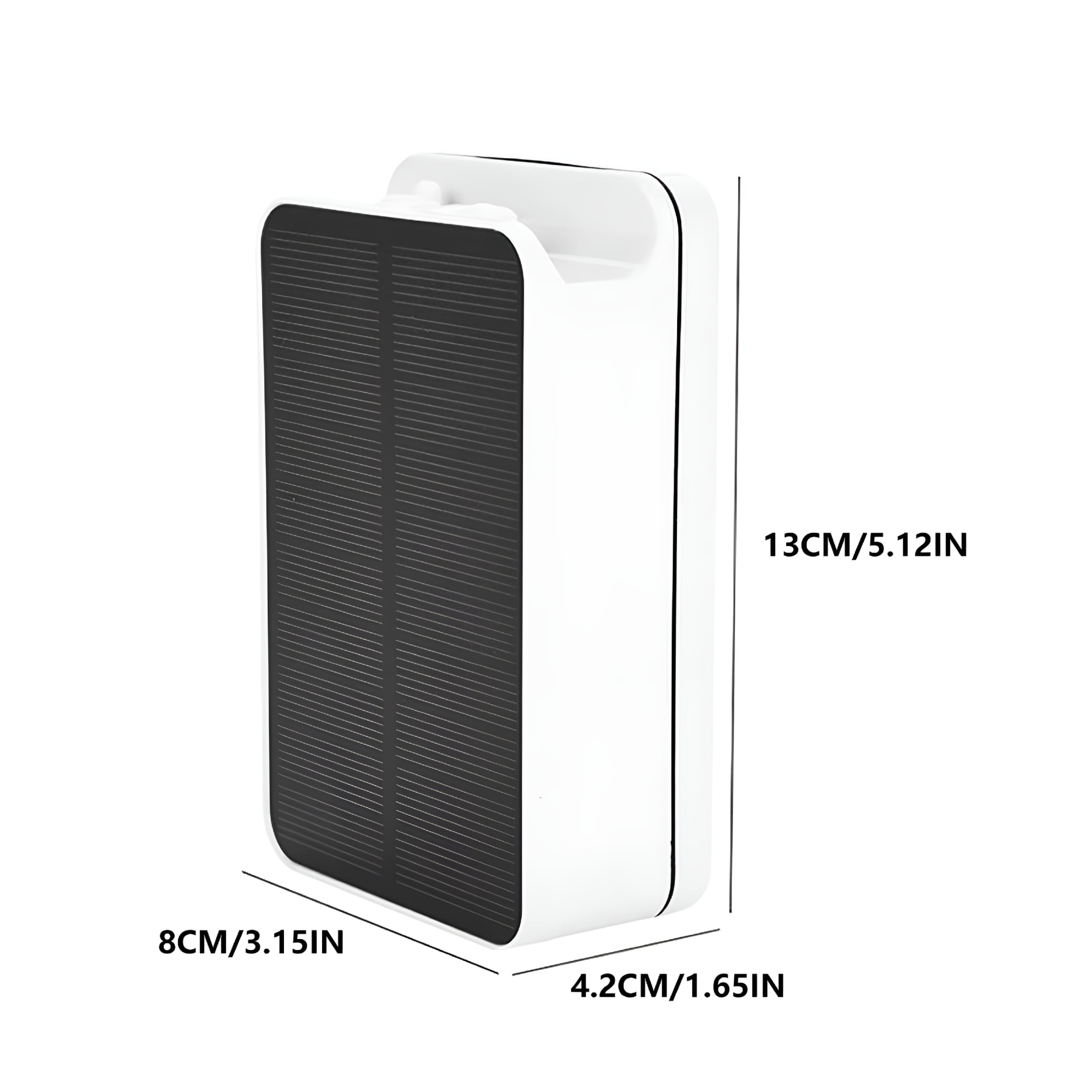 ACDANC Double-Power Solar/USB Oxygen Pump - Portable Aerator for Fish Tanks w/ 2 Air Stones, 2.5M Tube - 5V Charging & Solar Panel, Outdoor/Indoor Use