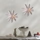 thumbnail image 2 of Papel de Árbol de Navidad Blanco Ornamento de Copo de Nieve de Navidad Ornamento de Decoración de Fiesta de Copo de Nieve Blanco Ornamentos de Navidad Blancos, 2 of 6