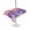 Pink, variant on Outdoor Tablecloth with Umbrella Hole for Patio/Picnic/Party/Camping, Watercolor Forest Silhouette Waterproof Table Cloth Round Cover Washable, Retro Abstract Forest Trees Cream (Dia 60")