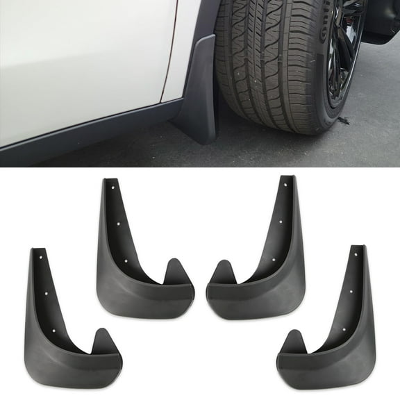 4PCS XUKEY Car Mud Flaps Splash Guards for Front or Rear Universal