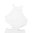 thumbnail image 5 of iiniim Kids Girls One Piece Sleeveless Halter Cutout Waist Backless Ballet Dance Gymnastic Leotard, 5 of 7