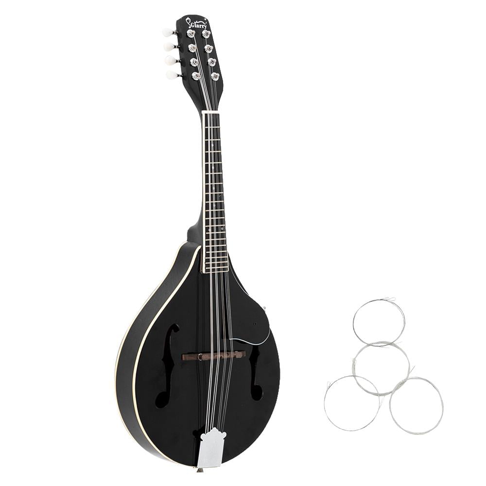 Nannday Mandolin A Style Acoustic 22 Fret Wooden Vintage Mandolins Instrument 8 String with Carry Storage Bag Green for Kids Beginner Adults