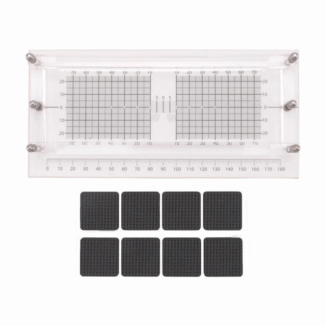 New Glasses Eyeglasses Parallelism Frame Parallel Measuring Instrument Optical Tool,1 * Glasses Eyeglasses Parallelism Frame,Transparent