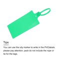 thumbnail image 4 of Plastic Seals Shipping Tags, for Plastic Tie Mark Product Identification, 2.3x3.9 Inch Green 100Packs, 4 of 7