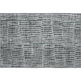 thumbnail image 2 of Addison Rugs Mayfield Washable Transitional Striped Charcoal Rectangle Rug, 1'8" x 2'6", 2 of 5