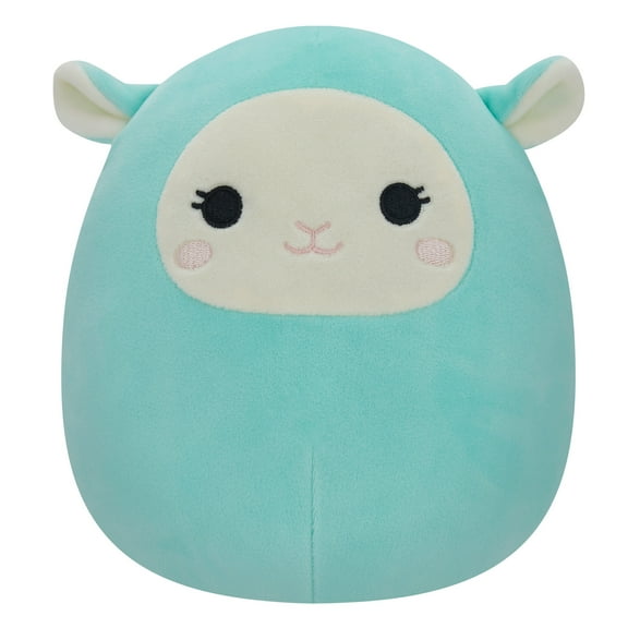 Squishmallows Official 7.5 inch Jacob the Aqua Blue Lamb - Child's Ultra Soft Stuffed Plush Toy