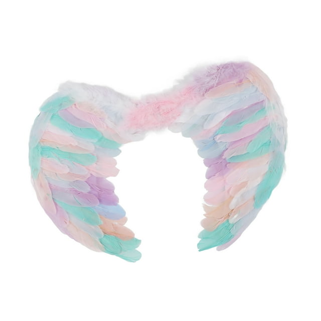 Ala de ángel, ala de ángel colorida, ala ligera para disfraz de Halloween, ala de ángel para niños, claridad notable