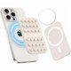 thumbnail image 1 of wonima44 Patented Magnetic Sticky Phone Suction Grip Mount for MagSafe Case,Magnet Silicone Portable Stand Holder for iPhone 16/15/14/13/12 Series and Android, Hands-Free Selfies and Videos, 1 of 1