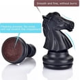 thumbnail image 4 of Magnetic Plastic Chess Pieces Set With Storage Bag - Small 1.96” King, 4 of 10