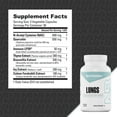 thumbnail image 3 of NutraBio Lungs Supplement - Blend of Immuno-LP20 and Natural Extracts to Help Support Respiratory & Immune Health, 3 of 9