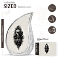 thumbnail image 2 of SUBSH Catholic Cremation Urns - Urn For Human Ashes Adult Woman - Urns For Burial - Combo 1 Large & 1 Small - Urns For Adults - Small Urns - Unique Urns For Human Ashes, 2 of 2
