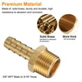thumbnail image 5 of 1pcs Brass Barbed Fitting 3/8" to 5/16" Hose ID Hose Fitting, 5 of 7