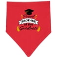 thumbnail image 2 of Inktastic Proud Brother of the Graduate-family Graduation Baby Bandana Bib, 2 of 4