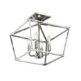 thumbnail image 3 of Townsend 4-Light Ceiling Light in Polished Nickel, 3 of 7