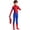 #E, variant on Spider Hero Costume Full Body Stretch Jumpsuit with Head Mask, 3D Printed Bodysuit Outfit for Halloween Stage Performance Theme Party