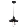 thumbnail image 3 of Living District LD7505BK Flaneur 1 Light Black Ceiling Pendant, 3 of 4