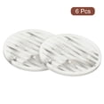 thumbnail image 3 of Drink Coasters, 6 pack Silicone Coasters for Drinks, Round Anti-Slip Heat Resistant Coasters for Bar (Marbling), 3 of 5