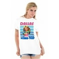 thumbnail image 3 of XOMG POP Music Fan Dallas Cartoon Women Plus Size Graphic Tee Tees Brisco Brands 3X, 3 of 4