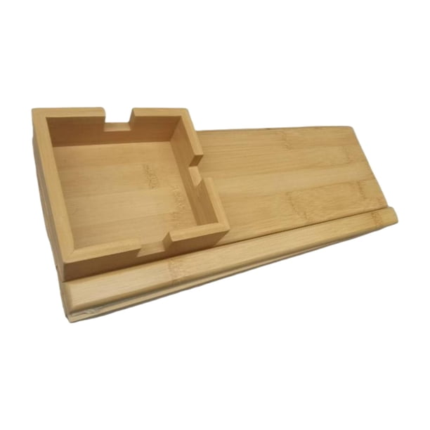 Portavasos de bambú para sofá, bandeja para sofá, portavasos para bebidas, refrigerios, portavasos para sofá y bandeja para apoyabrazos de sofá con