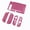 Fuchsia, variant on Hard PC Case Protection Cover Shell Protector for Switch Game Console Controller Handle