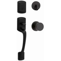 818PGHXPSK RDT 514 SMT CP Prague Handleset with Pismo - Matte Black