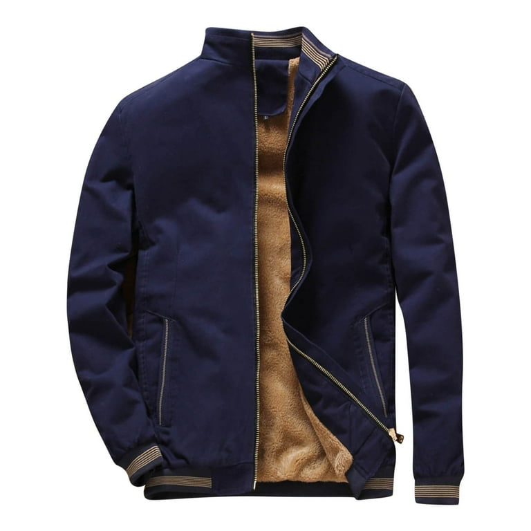 Gubotare Heated Jackets for Men Pocket Cardigan Zipper Sweater