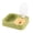 Green, variant on Yiran Pet Food & Water Feeding Bowl, Gentleman Gray
