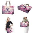 thumbnail image 2 of ZUXONGSY Cherry Blossom Hummingbird Print Purse and Wallet Set of 2 for Women Portable Satchel Handbags Large Capacity Shoulder Bag Work Bag Money Organizers for Outings Shopping, 2 of 5