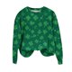 thumbnail image 2 of Xuyuer Women's Printed Long Sleeved Round Neck Pullover Top Hoodless Casual And Fashionable Sweatshirts, 2 of 5