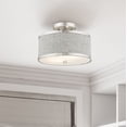 thumbnail image 6 of 60421-91 Livex Lighting Park Ridge - 2 Light Semi-Flush Mount, 6 of 10