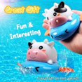 thumbnail image 4 of Baby bath water toy -Water Spray Sprinkler for Kids-Cute Sprinkler with 8 Wiggle Tubes Outdoor Sprinklers Summer Octopuses Toys for Garden Backyard Lawn Splashing Fun Toys for Boys Girls,red, 4 of 5
