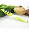 thumbnail image 2 of (verde) Pelador de verduras y frutas profesional de 2 piezas, pelador 3 en 1 + pelador recto, pelador giratorio, pelador en juliana, pelador de patatas, pelador de zanahorias, 2 of 5
