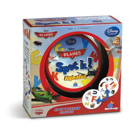 Spot It! Alphabet (Disney's Planes) MINT/New (Best Fighter Plane Games For Android)