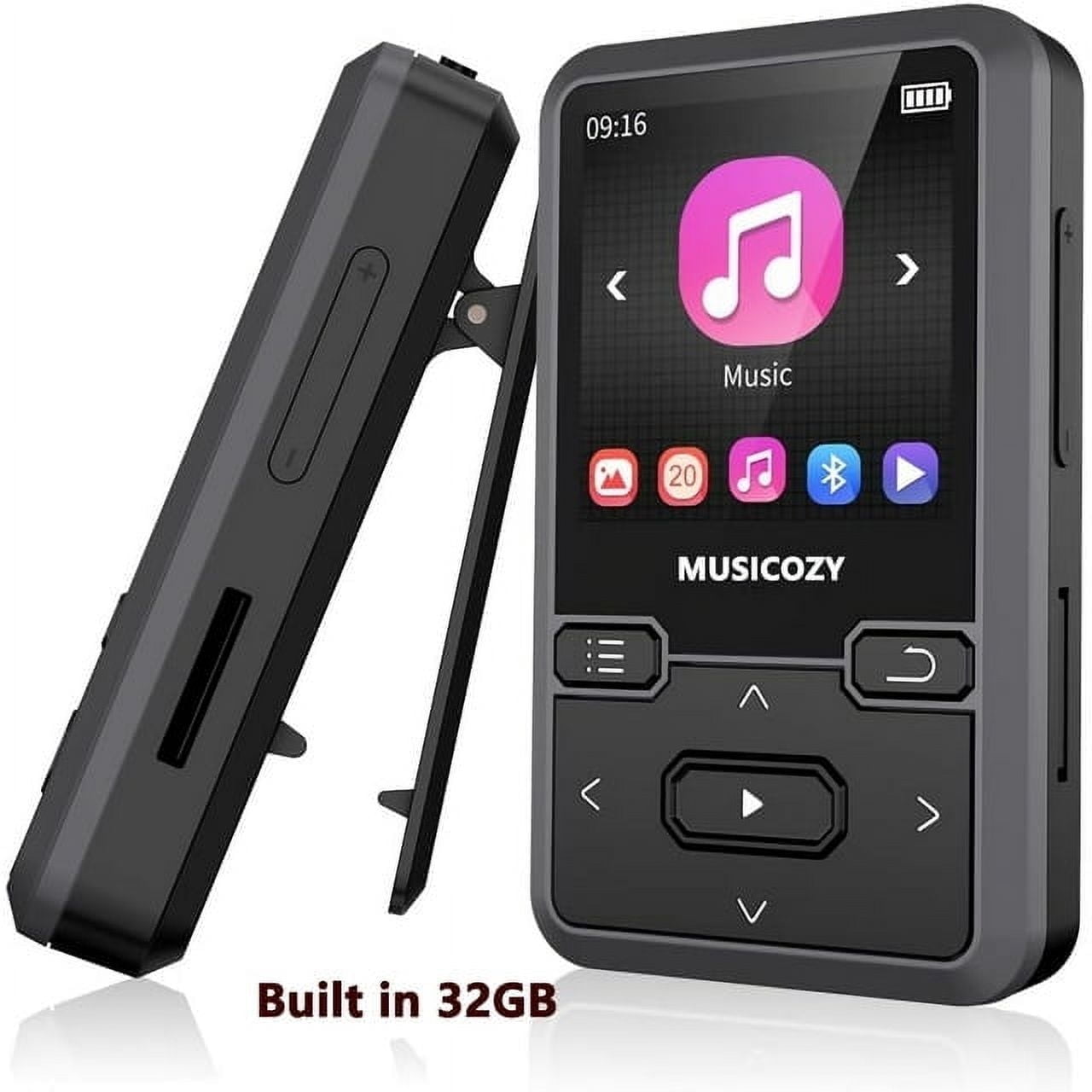 Innioasis 64GB Mp3 Player with Bluetooth, 2.4