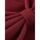 thumbnail image 5 of INSPIRAR CHIC Top de Bandeau Corto con Corsé de Corazón Sin Mangas para Mujeres Fiesta con Lazo Rojo XS, 5 of 6