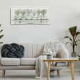 thumbnail image 2 of Stupell Industries Country Home Plants Herbs Jars Rustic Tartan Illustration Graphic Art Gallery-Wrapped Canvas Print Wall Art, 40x17, by Cindy Jacobs, 2 of 7